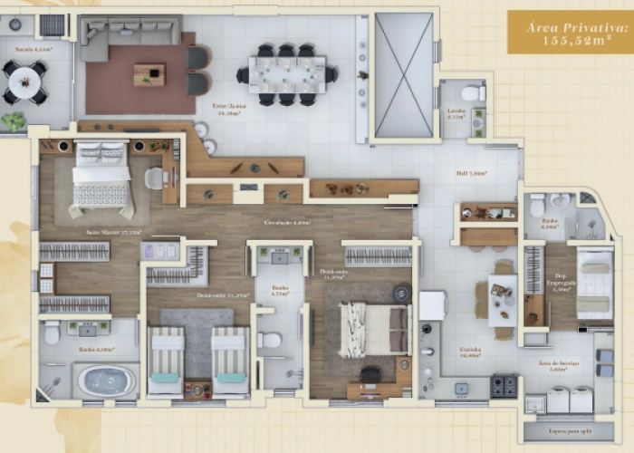 Apartamento (Planta 04)