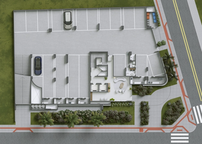 Garagens (Planta Térrea)