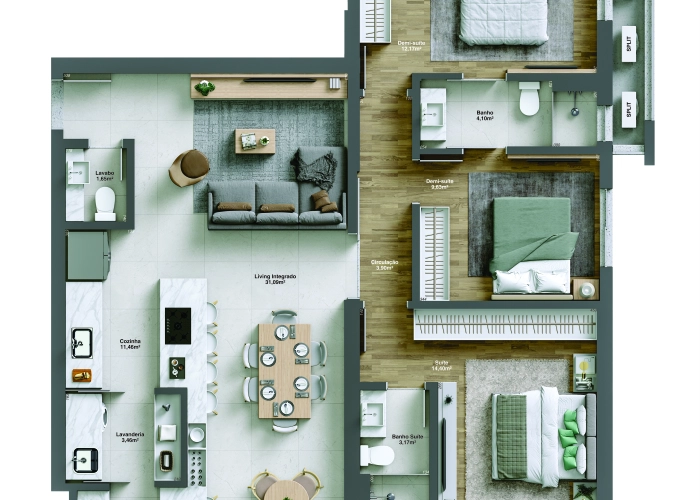 Apartamento (Planta 02)