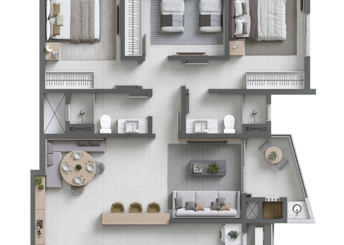 Apartamento (Planta 01)