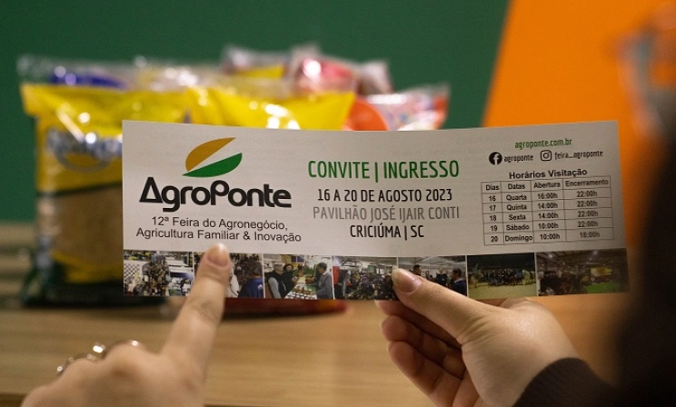 Evidenciando produção catarinense, SindArroz-SC participa da 12ª Agroponte