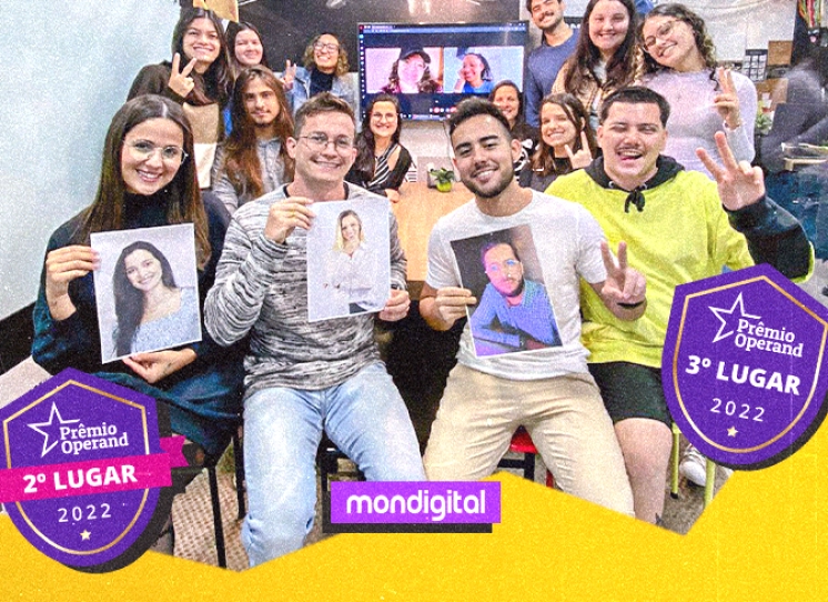 Mondigital conquista pódio no 2º Prêmio Operand