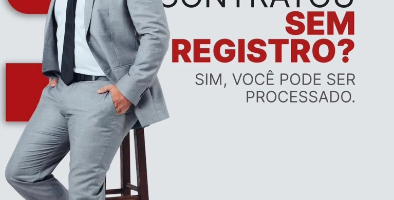Voc&ecirc; contratou sem registro?