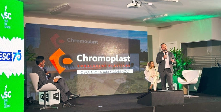 Chromoplast &eacute; destaque no projeto SC Que D&aacute; Certo, da rede de televis&atilde;o NSC TV