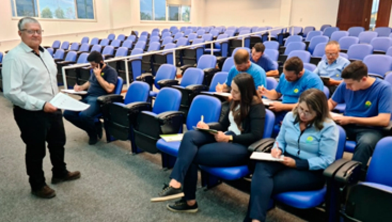 Nova gestão da CIPA passa por treinamento na Cerpalo