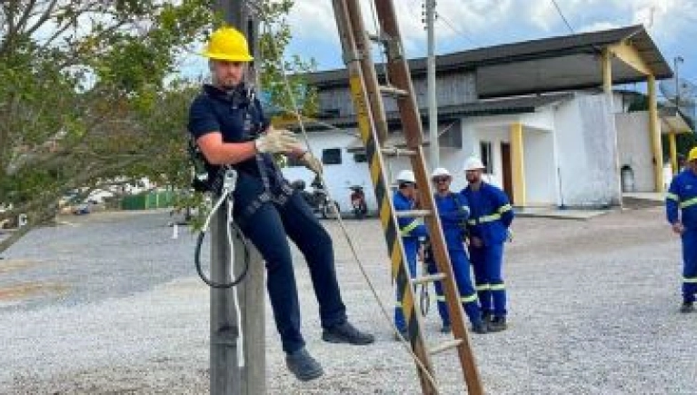 Curso aborda segurança para trabalho em altura