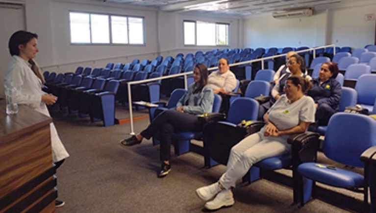 Cerpalo realiza curso interno de manipulação de alimentos