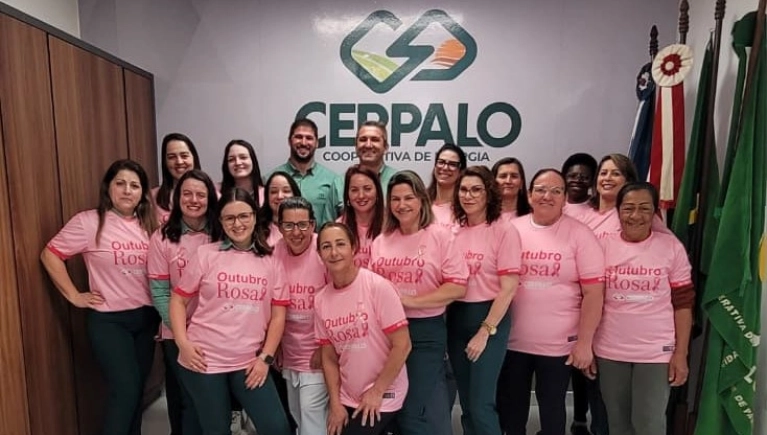 Cerpalo promove café da manhã em alusão ao Outubro Rosa<br />

