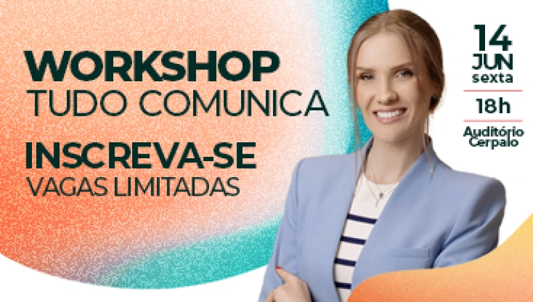 Workshop sobre comunicação e oratória