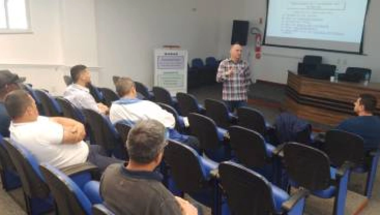Funcionários da Cerpalo participam do Curso NR-5