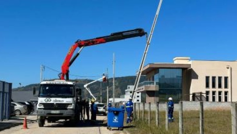 Ampliação da rede de baixa tensão 
