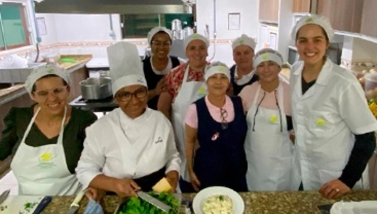 Cerpalo realiza curso de qualificação para cozinha