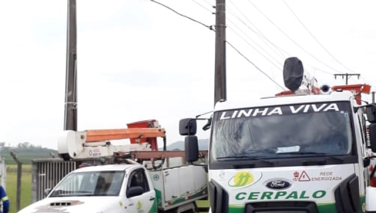 “Linha Viva” trabalho que mescla coragem e técnica.