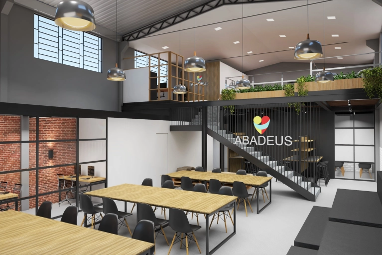 Obras do Centro de Inova&ccedil;&atilde;o Social da Abadeus est&atilde;o em fase de conclus&atilde;o