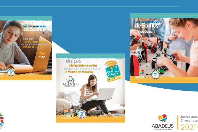 Abadeus est&aacute; com inscri&ccedil;&otilde;es abertas para cursos e projetos sociais voltados aos jovens
