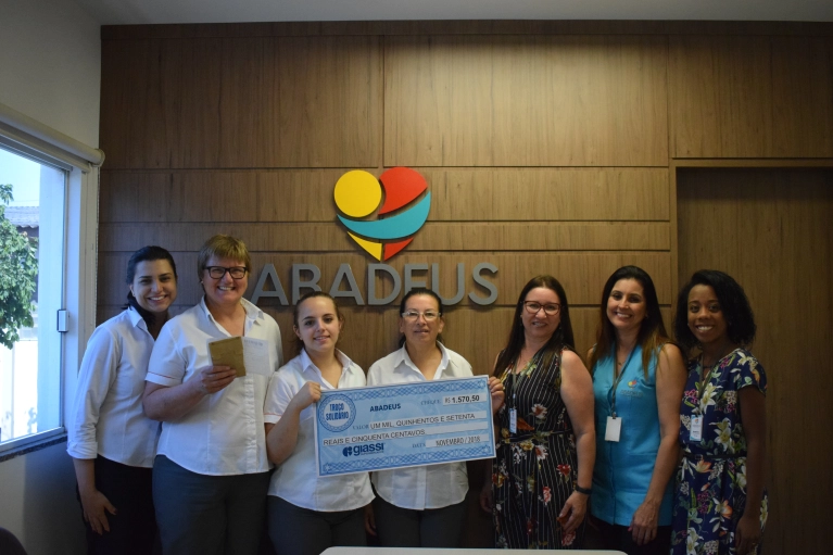 Entrega do Troco Solidário  