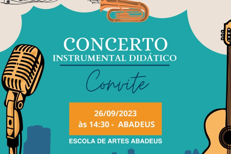 ABADEUS realiza novamente o Concerto Instrumental Did&aacute;tico 