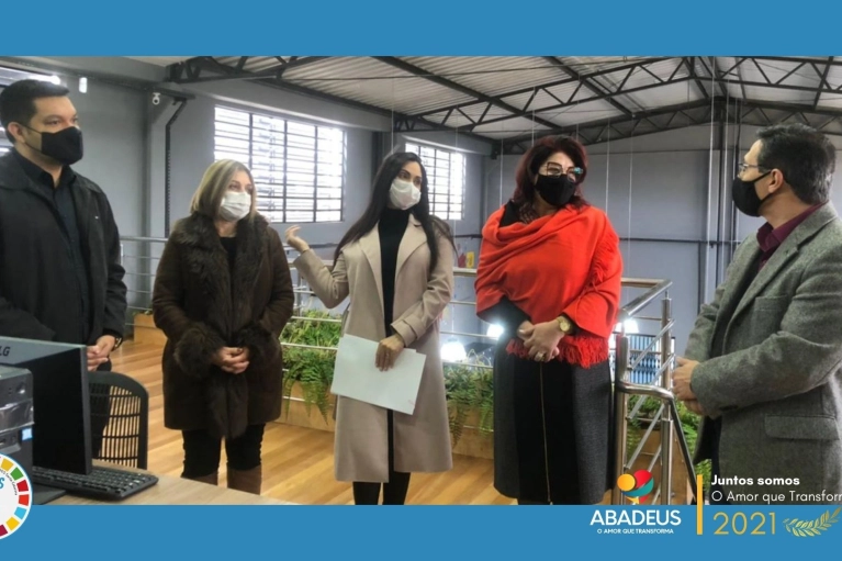 Deputada Geovania de Sá visita o Cisa e destina recursos para a Abadeus