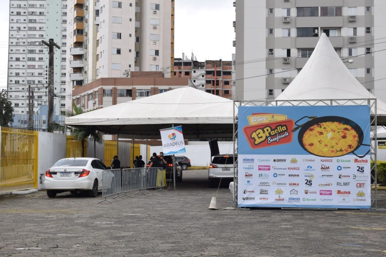 Ingressos físicos para a 14ª Paella Beneficente da Abadeus estão à venda