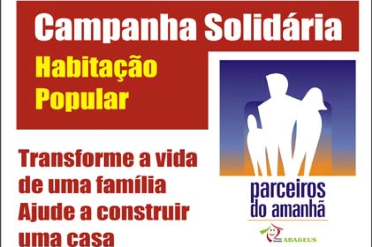 Abadeus faz campanha para construir casas populares