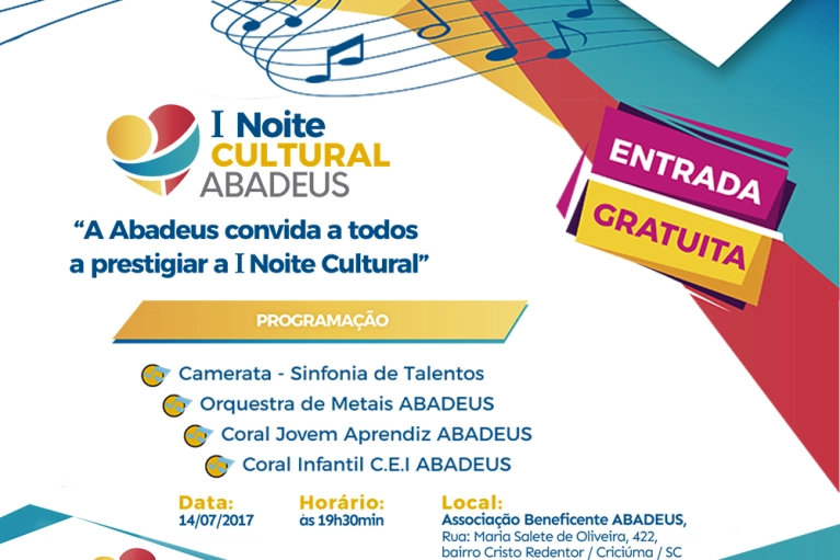 1&ordf; Noite Cultural Abadeus