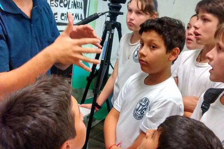 Abadeus recebe visita dos alunos da Escola Julieta Torres Gon&ccedil;alves.