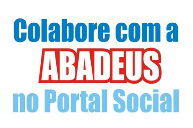 Colabore com a ABADEUS no Portal Social