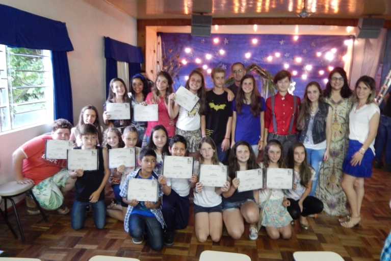 Encerramento e formatura Escolinha de Cinema 2015