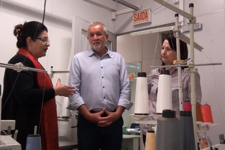 Prefeito de Cocal do Sul visita ABADEUS.