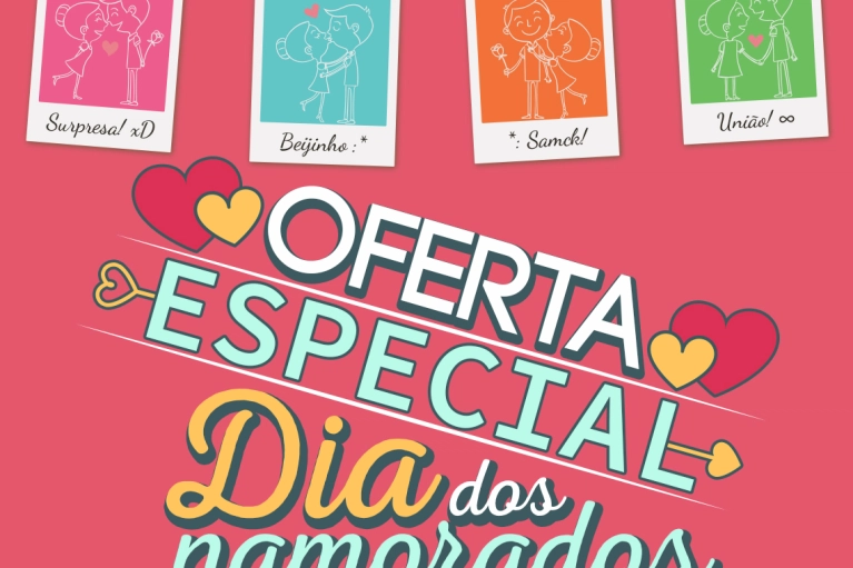 Promo&ccedil;&atilde;o Especial para o Dia dos Namorados