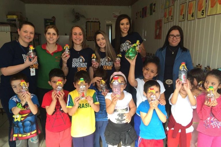 Visita SENAC na ABADEUS.