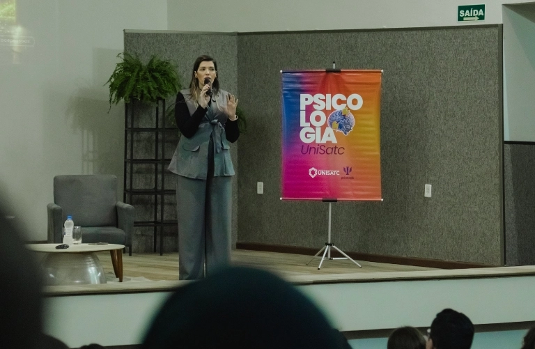 Palestra na SATC - Dia do Psicólogo 