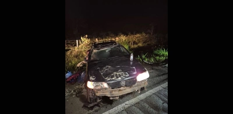 Menino de cinco anos fica ferido ap&oacute;s carro capotar em Garuva