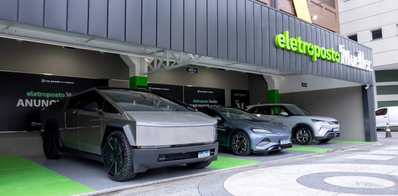 Shopping Mueller inaugura Eletroposto e Natal de Joinville j&aacute; tem planos para 2026