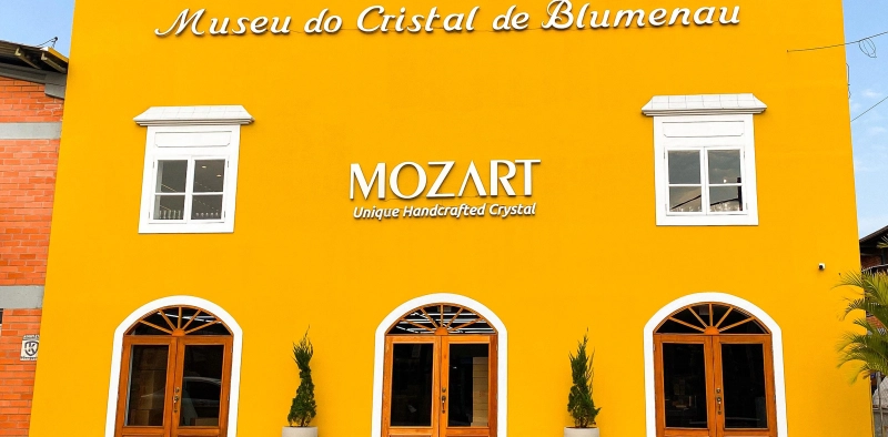 Mozart Cristais: o brilho que encanta o turismo em Blumenau e conquista o mundo