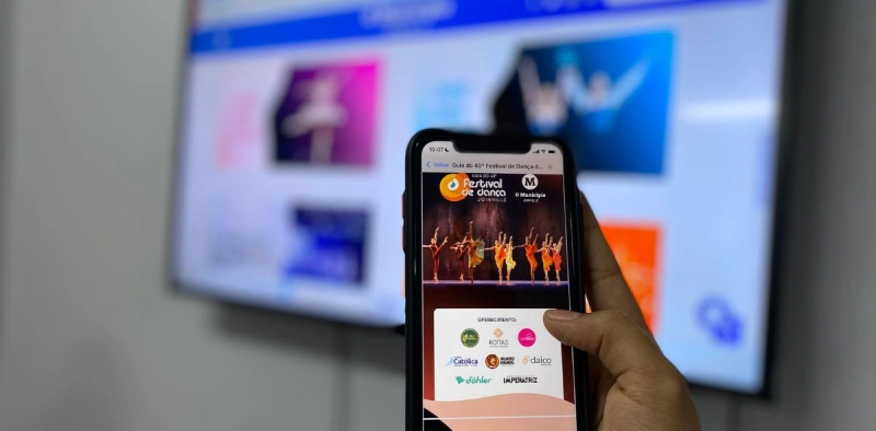 Jornal O Munic&iacute;pio Joinville realiza cobertura especial do 40&ordm; Festival de Dan&ccedil;a