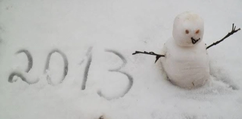 Relembre quando frio intenso trouxe neve para Joinville