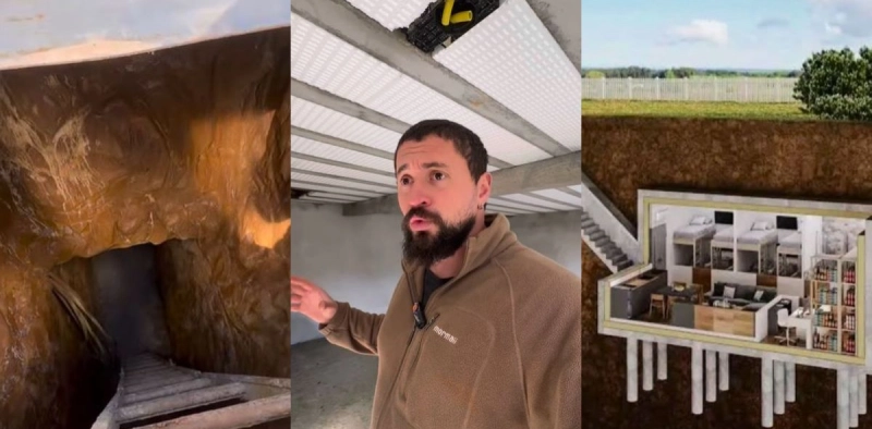 V&Iacute;DEO - Joinvilense constr&oacute;i bunkers em prepara&ccedil;&atilde;o para o &ldquo;apocalipse&rdquo; em meio &agrave; natureza