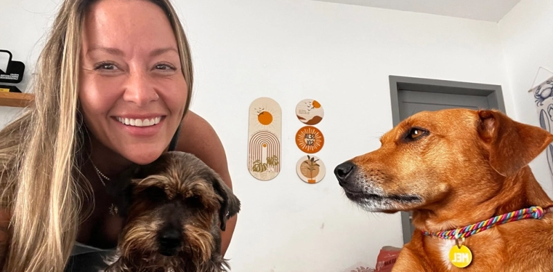 A sorte de ser escolhida por um bichinho de estima&ccedil;&atilde;o