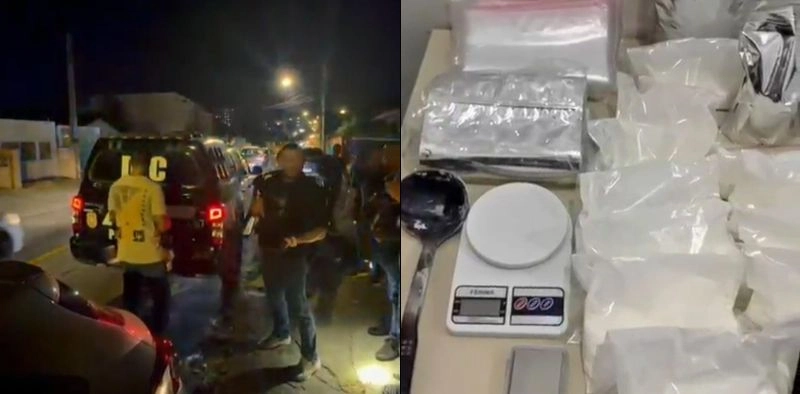 Casal suspeito de enviar drogas pelos Correios &eacute; preso com 32 kg de entorpecentes