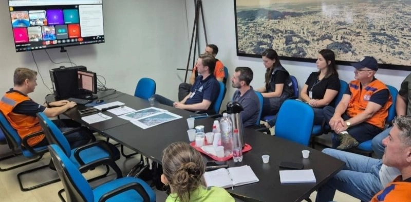 Joinville participa do maior simulado de desastres naturais da hist&oacute;ria de SC e mobiliza bairro inteiro