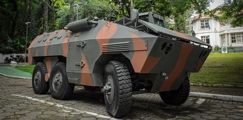 Blindado usado em miss&atilde;o da ONU no Haiti ser&aacute; entregue &agrave; PM em Joinville