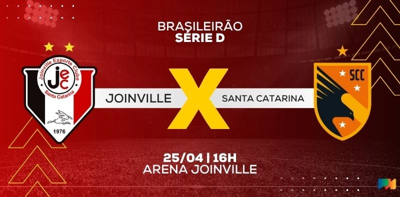 Joinville x Santa Catarina: veja prov&aacute;veis escala&ccedil;&otilde;es e onde assistir ao vivo o jogo da S&eacute;rie D