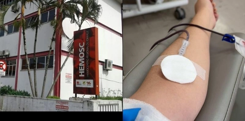 Hemosc de Joinville alerta para queda nas doa&ccedil;&otilde;es de sangue em meio &agrave; alta demanda