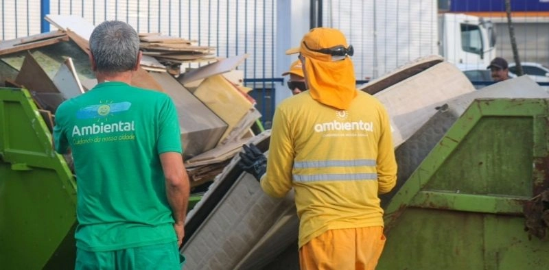 Joinville recolhe mais de 115 toneladas de m&oacute;veis em pontos de descarte