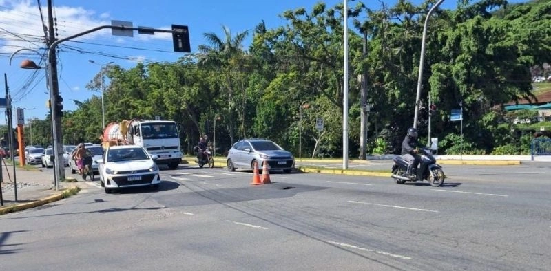 Trecho da Beira Rio tem interdi&ccedil;&atilde;o parcial para reparo nesta quinta-feira em Joinville