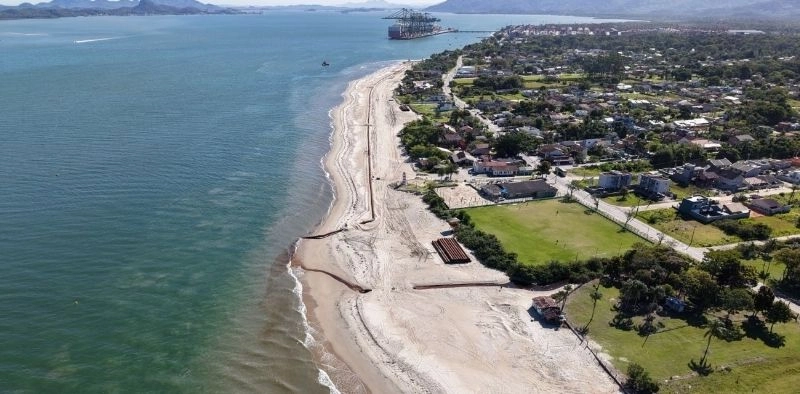 Nova fase do engordamento da faixa de areia pode mudar cen&aacute;rio na orla de Itapo&aacute;