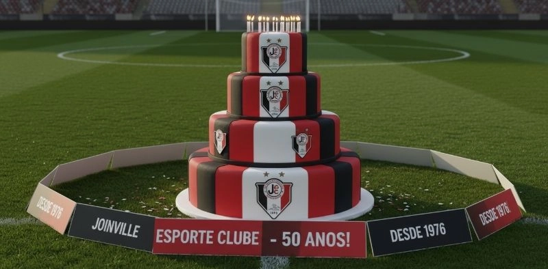 JEC 50 anos: velinhas acesas em meio ao caos