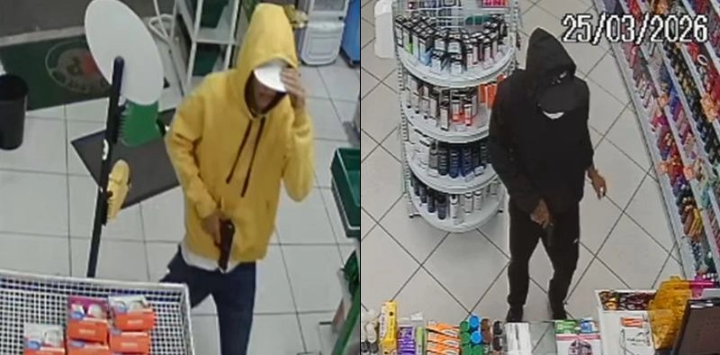 Homem investigado por s&eacute;rie de roubos a com&eacute;rcios &eacute; preso em Joinville
