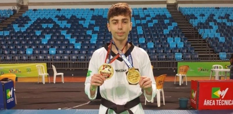 Joinvilense de 17 anos vai representar o Brasil em Mundial de Taekwondo no Uzbequist&atilde;o